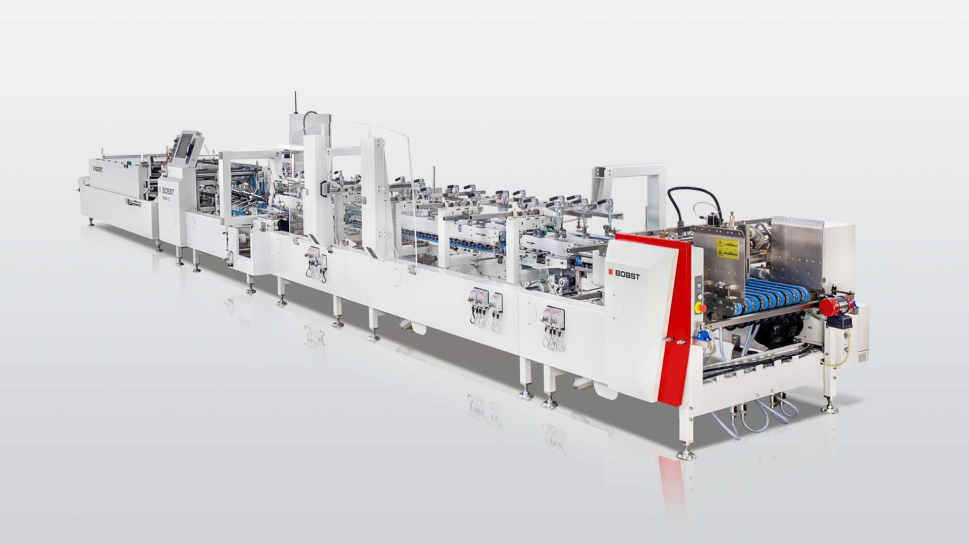 BOBST NOVA FOLDING AND PASTING MACHINE