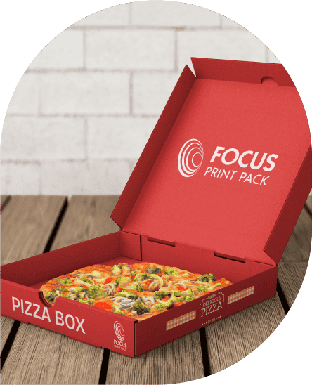 Focus print & pack pizza box image