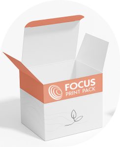 Custom printed packaging box image